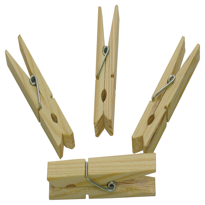 Clothespins - Pack of 50 Wood Clothespins