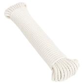 Cotton Rope - Diamond Braided - 3/16