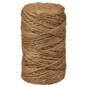 Twisted Jute Twine - 2-Strand - Medium - 495' - Brown