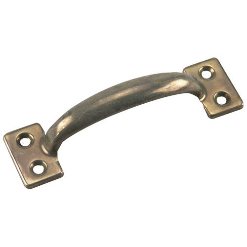 Poignée de porte utilitaire 6 1/2 po - Antirouille