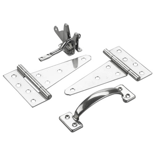 Gate hardware set