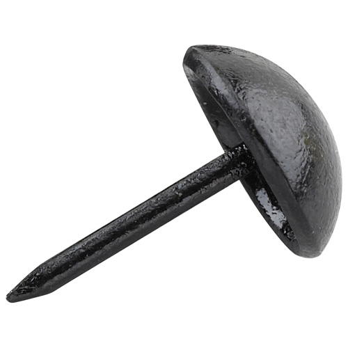 Upholstery Nails - Round Head - Black - 25/Pk