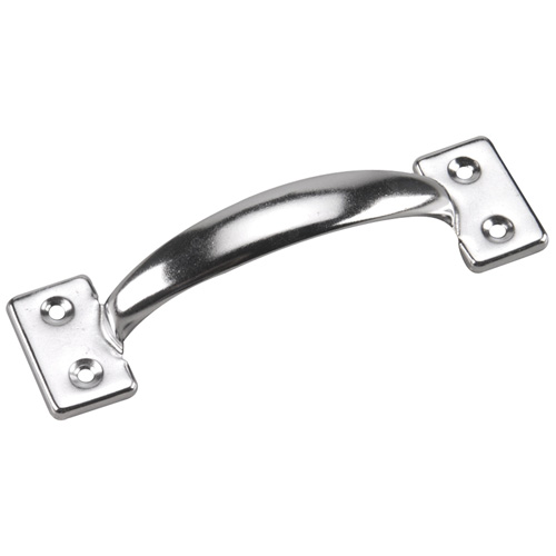 Utility Door Pull Handle 6 1/2" - Zinc