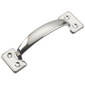Poignée de porte utilitaire 6 1/2 po - Acier inoxydable