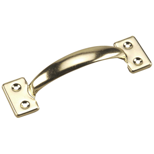 Poignée de porte utilitaire 6 1/2 po - Laiton