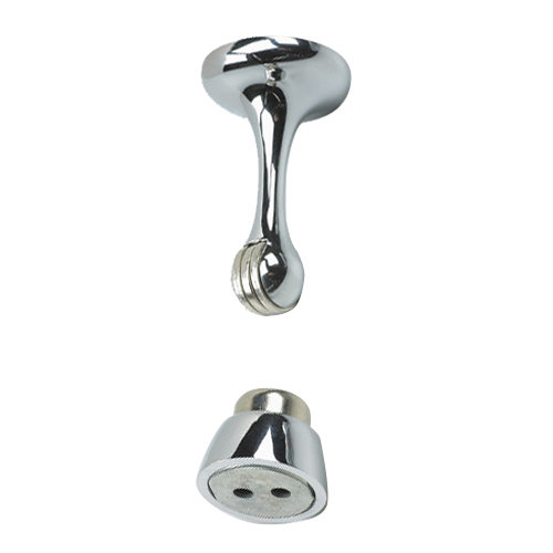 Butoir de porte magnétique en acier fini chrome, 3"