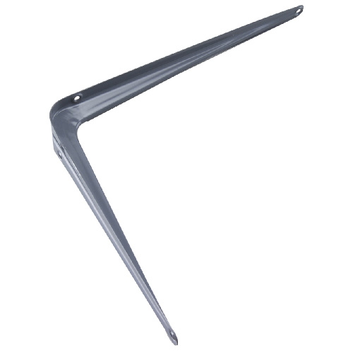 Steel Shelf Bracket - 9" - Grey