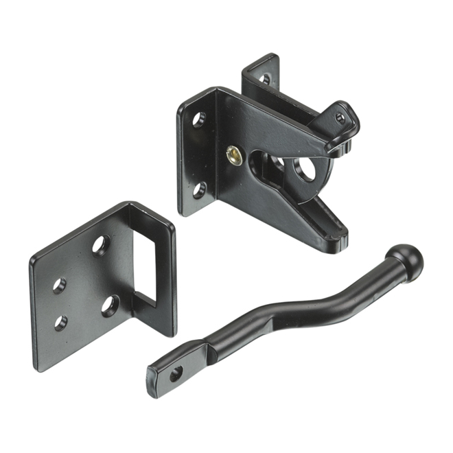 Adjustable Gate Latch - Black