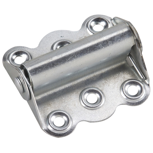 Zinc Finish Steel Spring Hinge - 3"