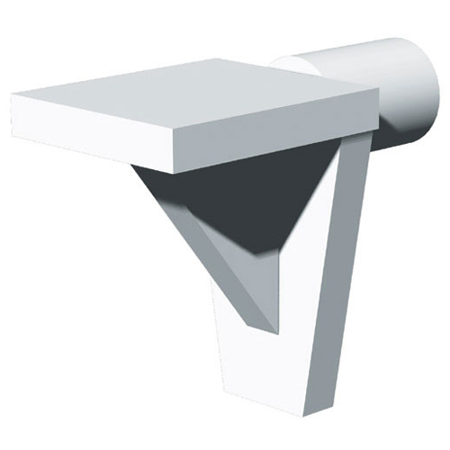 Plastic Shelf Supports - 5 mm - 12-Pack