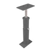 Poteau de soutien réglable en acier, 18 à 24 po