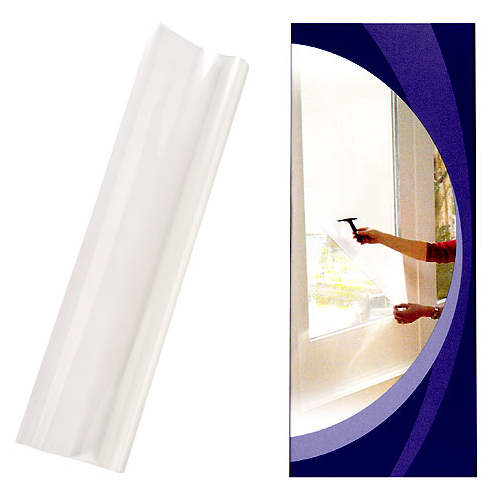 Pellicule intimité pour fenêtre, givrée, 4 pi x 6,5 pi