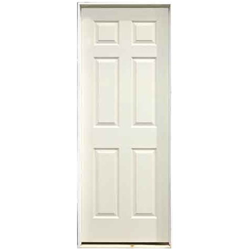 6-Panel Pre-Hung Interior Door 28" x 80" - Left