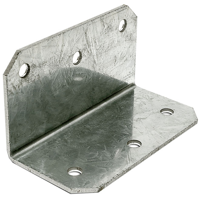 Cornière de renforcement « ZMAX » de 2" x 2" x 4" en acier