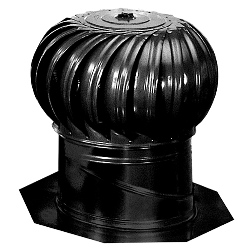 Galvanised Rotative Turbine with Internal Bracing - 12"