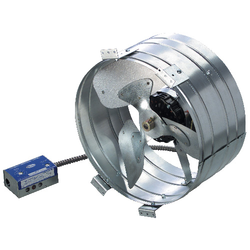 Ventilateur avec moteur pour comble