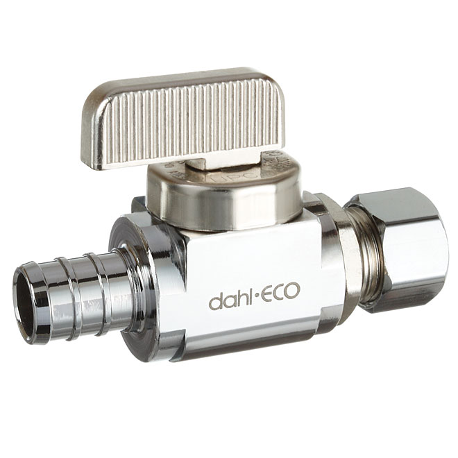 PEX Supply Stop Straight Valve