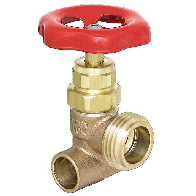 Double Exit 90° Angle Sediment Faucet