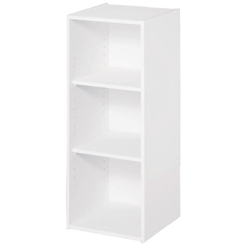 Organisateur à 3 étagères 12 po x 31 po, blanc