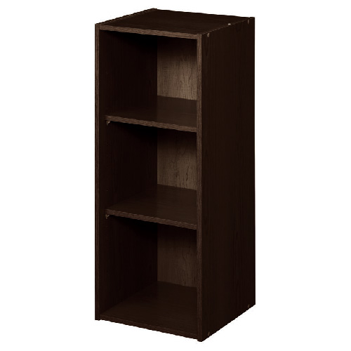 3-Shelf Stackable Organizer 12" x 31" - Espresso