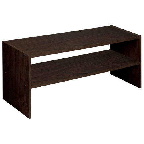 Organisateur à 1 étagère superposable de 31 po, espresso