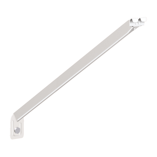 Metal Shelving Bracket - 20" - White