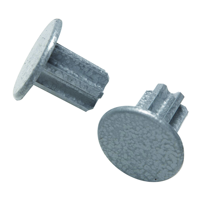 "SuperSlide" Rod End Cap 2-Pack - Nickel