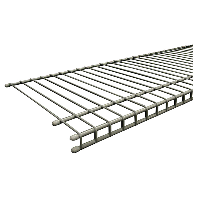 "SuperSlide" Wire Shelf 12" x 48" - Nickel