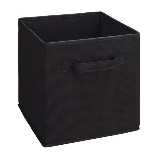 "Cubeicals" Fabric Drawer 10.5" x 10.5" - Black