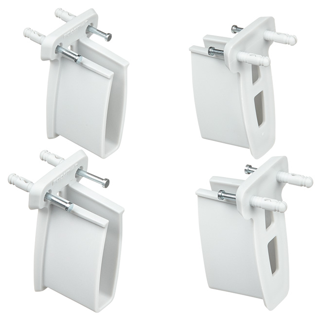 Ensemble de supports muraux TotalSlide, paquet de 2