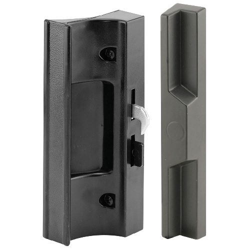 Black Plastic Patio Door Handle Set