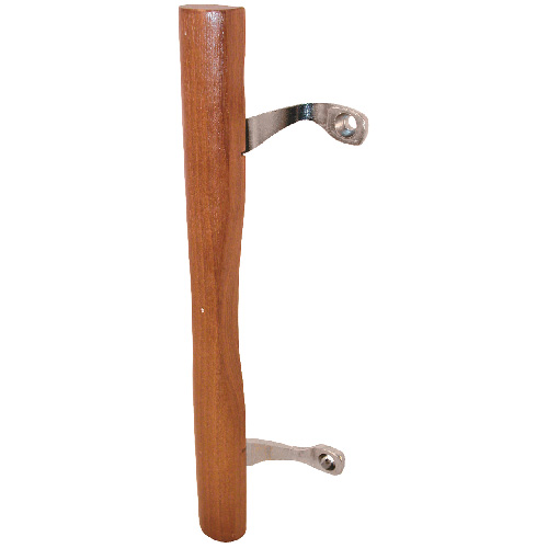Deluxe Wood Pull with Diecast Chrome Brackets