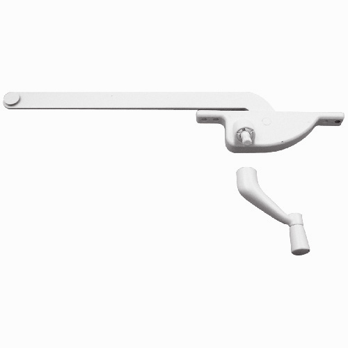 9" Casement Handle Operator - White - Right Handed