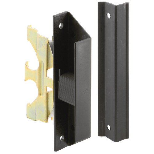 Poignée de porte-fenêtre en plastique noir