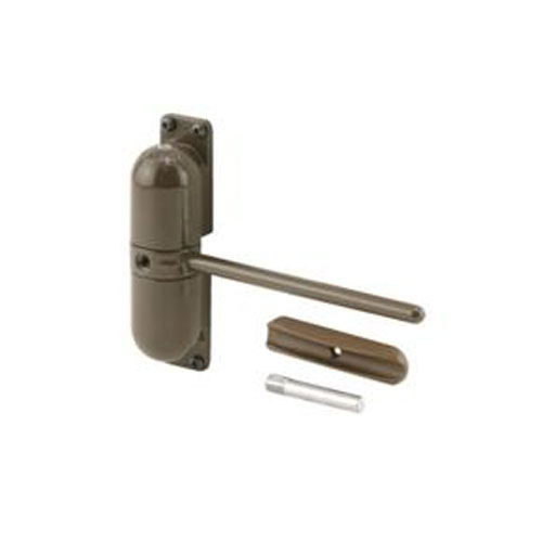 Adjustable Brown Diecast Safety Spring Door Closer