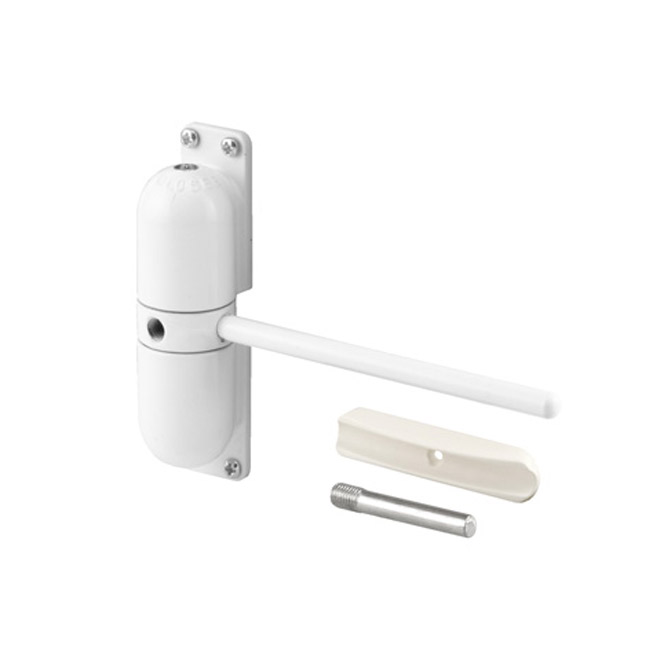 Adjustable White Safety Spring Door Closer