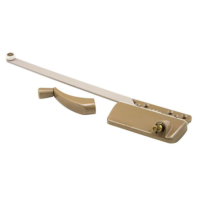 Manivelle à bras simple pour fenêtre à battants, cuivre