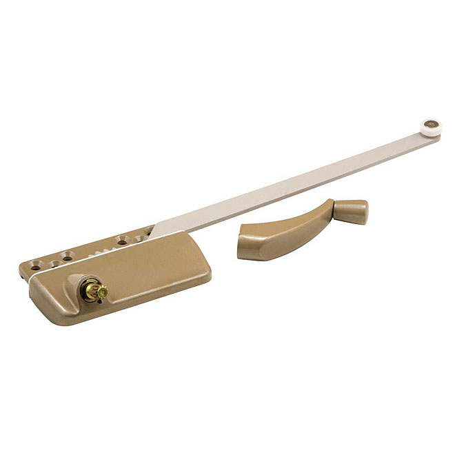 Single Arm Crank for Casement Window - Copper