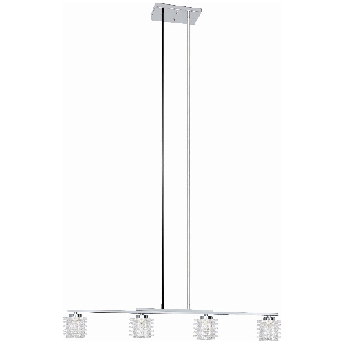 Fixture - "Glacier" 4-Light Suspended Fixture