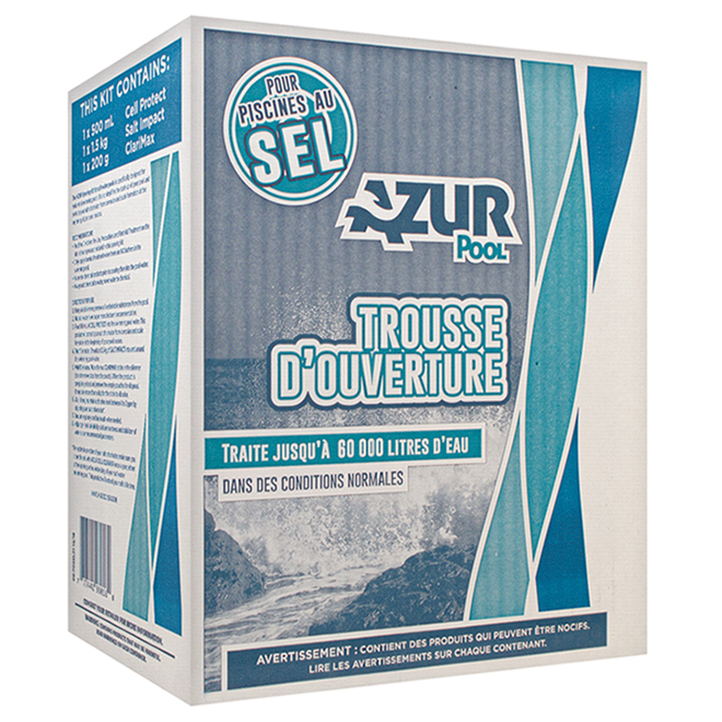 Trousse d'ouverture pour piscine