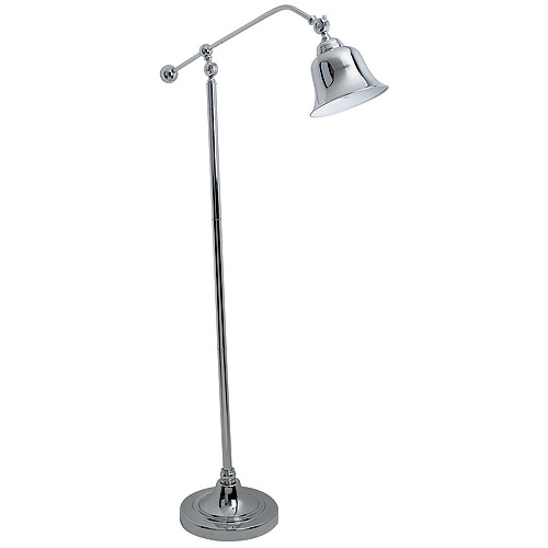 Lampe sur pied 60", chrome