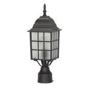 Outdoor Post-Mounted Garden Light - 17 1/2