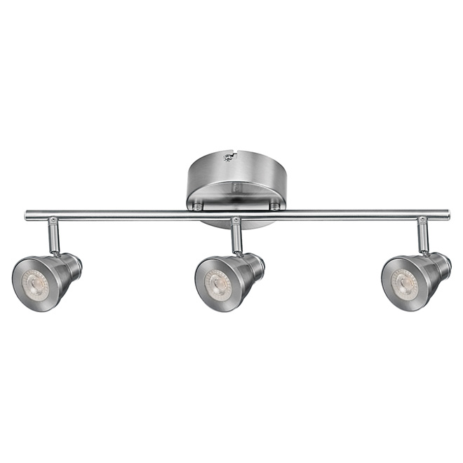 LED 3-Light Track Light 19" - Brushed Nickel
