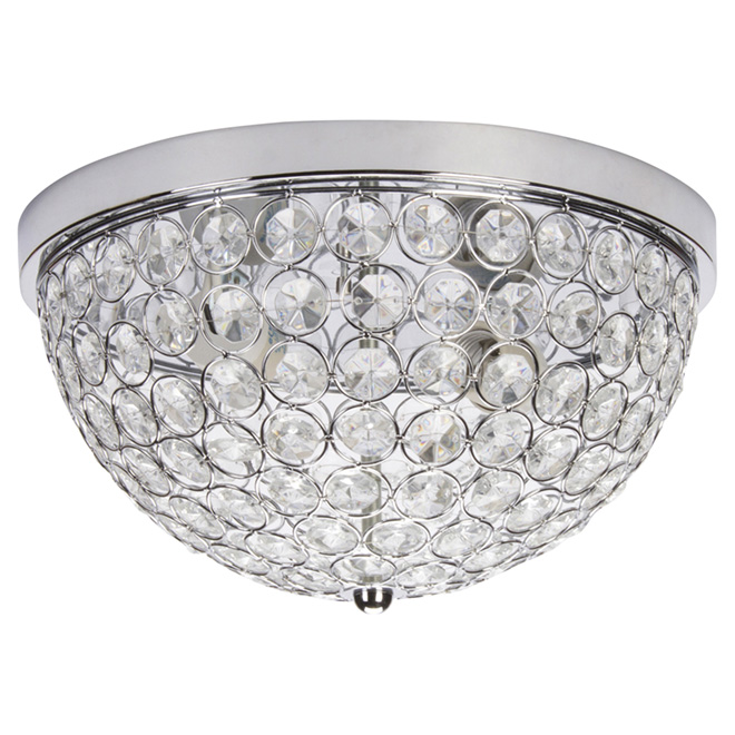 Luminaire encastré avec abat-jour intégré - 12,6 po