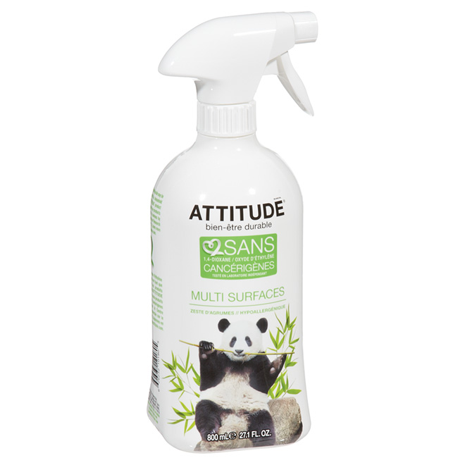 Nettoyant multi surfaces, zeste d'agrumes, 800 ml