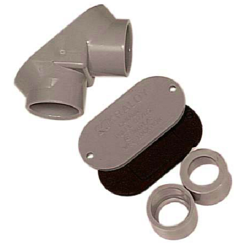 Pull Elbow - PVC - 90° - 1/2"-3/4"