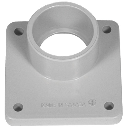 Manchon pour socle de compteur, PCV, 2"