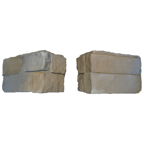 "Ledgestone" Polyroche Corner Sidings