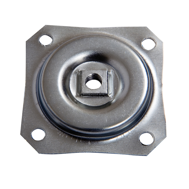 Straight Plate Top for Table Leg Installation