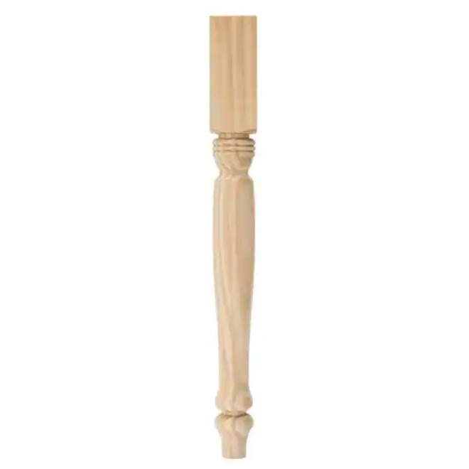 "Country" Pine Table Leg - 15 1/4"